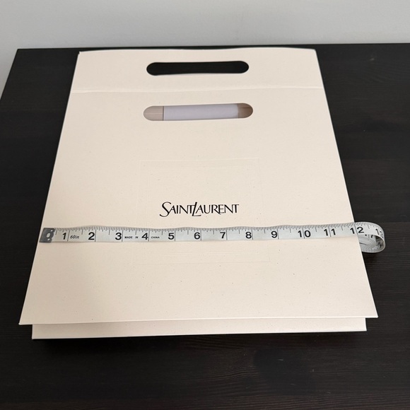 Saint Laurent Medium Beige Logo Shopping Bag - Picture 5 of 7